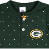 imageGerber NFL babygirls Nfl Team Footless CoverallPackers