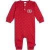 imageGerber NFL babygirls Nfl Team Footless Coverall49ers