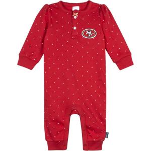imageGerber NFL babygirls Nfl Team Footless Coverall49ers