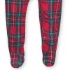 imageGerber babygirls Toddler Butterysoft Snug Fit Footed Pajamas With Viscose Made With EucalyptusPlaid About You