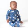 imageGerber babygirls Toddler Butterysoft Snug Fit Footed Pajamas With Viscose Made With EucalyptusPolar Night