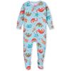 imageGerber babygirls Toddler Butterysoft Snug Fit Footed Pajamas With Viscose Made With EucalyptusSnugosaurous