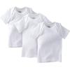 image3Pack Baby Neutral White SlipOn ShirtWhite