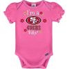 imageGerber NFL babygirls Nfl Team 3 Pack Short Sleeve Onesie BodysuitTeam Color