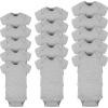 imageGerber Unisex Baby 15 Piece Onesies Bodysuit Multi Size PackGrey Heather