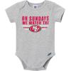 imageGerber NFL babyboys Nfl 3pack Onesie Bodysuit49ers