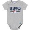 imageGerber NFL babyboys Nfl 3pack Onesie BodysuitBroncos