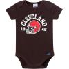 imageGerber NFL babyboys Nfl 3pack Onesie BodysuitBrowns