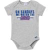 imageGerber NFL babyboys Nfl 3pack Onesie BodysuitGiants