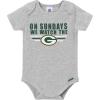 imageGerber NFL babyboys Nfl 3pack Onesie BodysuitPackers