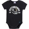 imageGerber NFL babyboys Nfl 3pack Onesie BodysuitSteelers