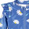 imageGerber BabyGirls Toddler Long Sleeve One Piece Rashguard SwimsuitBlue Daisies