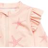 imageGerber BabyGirls Toddler Long Sleeve One Piece Rashguard SwimsuitPink Starfish