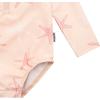 imageGerber BabyGirls Toddler Long Sleeve One Piece Rashguard SwimsuitPink Starfish