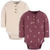 imageGerber unisexbaby Baby Boys and Baby Girls 2pack BodysuitsBerries