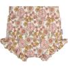 imageGerber BabyGirls 3Pack Bubble ShortsBrownPinkGarden Floral