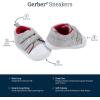 imageGerber UnisexBaby Sneakers Crib Shoes Newborn Infant Toddler Neutral Boy GirlGrey Neutral