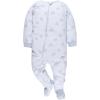 imageGerber babygirls Fleece Footed Pajamas 3packPurple Rainbows