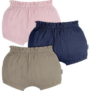 imageGerber BabyGirls 3Pack Bubble ShortsGreen