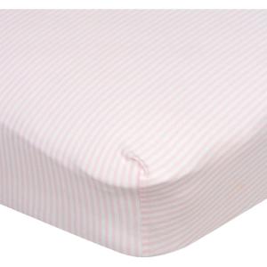 imageGerber Baby Boys Girls Neutral Newborn Infant Baby Toddler Nursery 100 Cotton Fitted Bedding Crib Sheet Woodland Critters White 28quot x 52quotStripes Pink