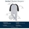 imageGerber Baby Boys 2Pack Sleep N Play PajamasGrey Moose