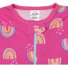 imageGerber Baby Boys 2Pack Sleep N Play PajamasRainbows Pink