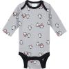 imageGerber Baby Boys 3Pack Long Sleeve Thermal Onesies BodysuitsPenguins