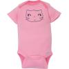 imageGerber Baby Girls 4Pack Short Sleeve Onesies Bodysuits Newborn Pink