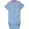 imageGerber Baby Girls 4Pack Short Sleeve Onesies Bodysuits Newborn Pink
