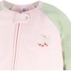 imageGerber Baby Girls Toddler Loose Fit Fleece Footed Pajamas 2Pack Pink Deer 5T