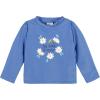 imageGerber BabyGirls Baby Toddler Long Sleeved Rashguard Swim Bathing Suit SetRash Guard SetBlue Daisies