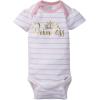 imageGerber Unisex Baby 5Pack ShortSleeve OnesiesPrincess Arrival