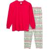 imageGerber unisexbaby Holiday Family Matching PajamasOh What Fun Fairisle