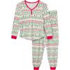 imageGerber unisexbaby Holiday Family Matching PajamasOh What Fun Fairisle