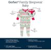 imageGerber unisexbaby Holiday Family Matching PajamasOh What Fun Fairisle