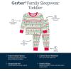 imageGerber unisexbaby Holiday Family Matching PajamasOh What Fun Fairisle
