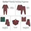 imageGerber unisexbaby Holiday Family Matching PajamasRed Stewart Plaid