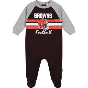 imageGerber NFL unisexbaby Nfl Team Footed CoverallBrowns