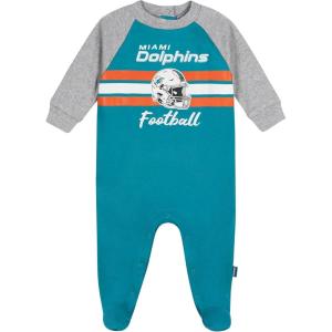 imageGerber NFL unisexbaby Nfl Team Footed CoverallDolphins