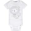 imageGerber unisexbaby 8pack Short Sleeve Onesies BodysuitsSheep Grey